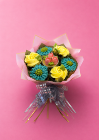 Bouquets mini cupcakes
