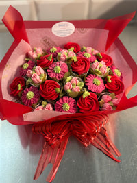 Bouquets mini cupcakes
