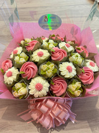 Bouquets mini cupcakes