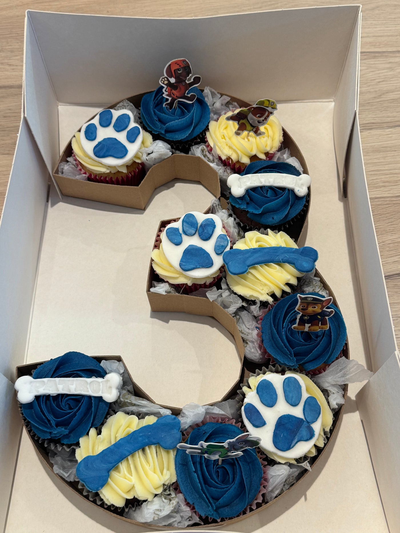 Number Cupcakes XL