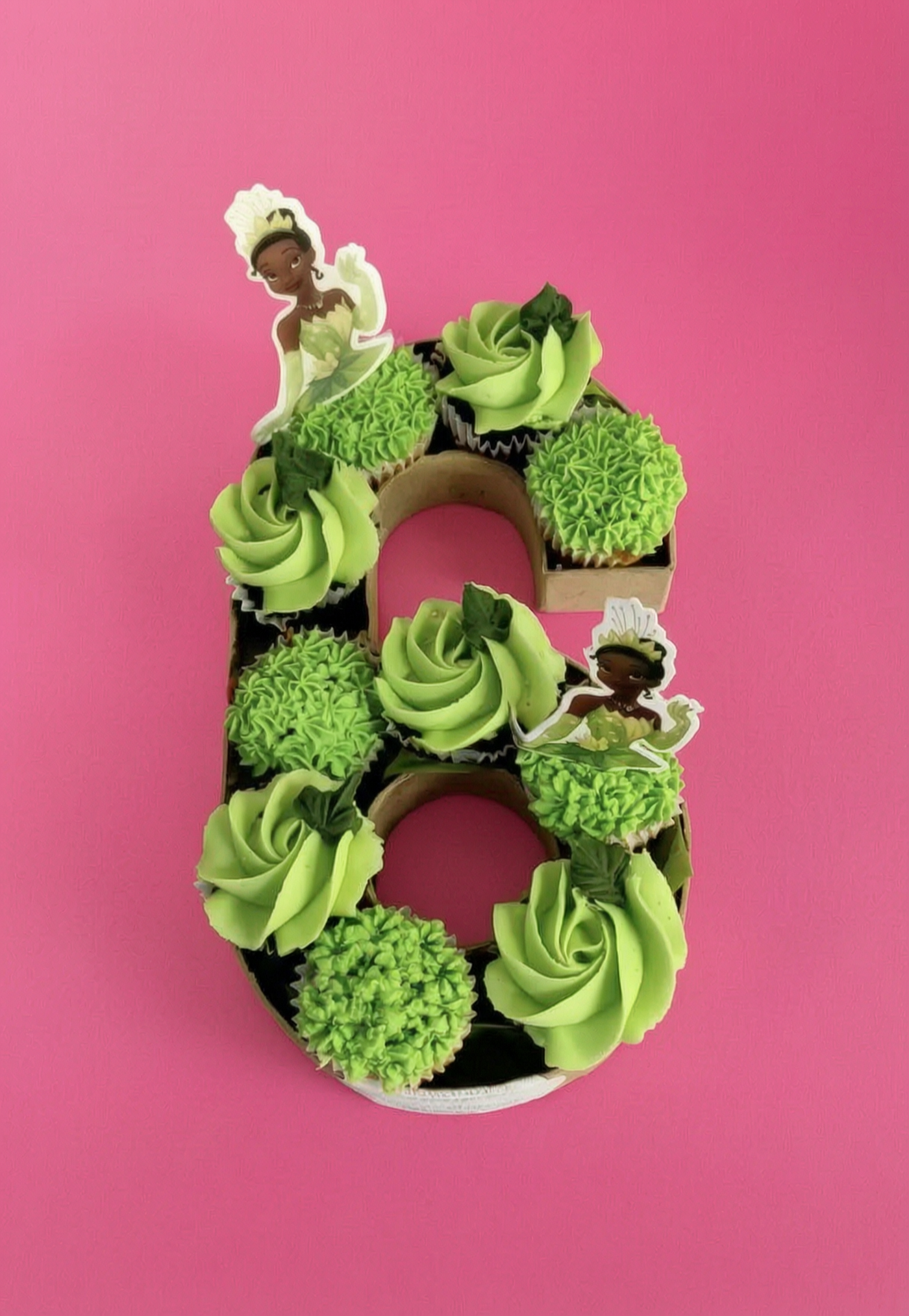 Mini Number Cupcakes
