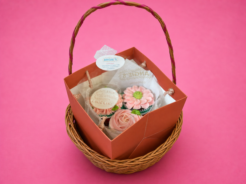 Panier fleuri Deluxe