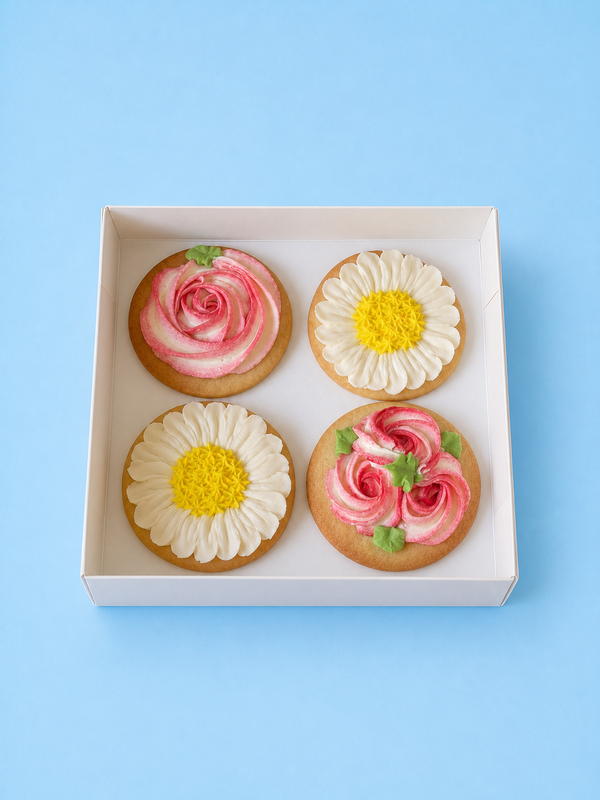 Sablés floraux - Flower biscuits